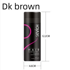 Powder Extension Thinning Thickening Hair Growth (Option: Dk brown-25G)